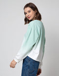 Nevada Gradation Print Sweater Wanita