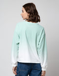 Nevada Gradation Print Sweater Wanita