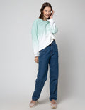 Nevada Gradation Print Sweater Wanita