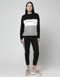 Nevada Solid Print Anything Women's Sweater