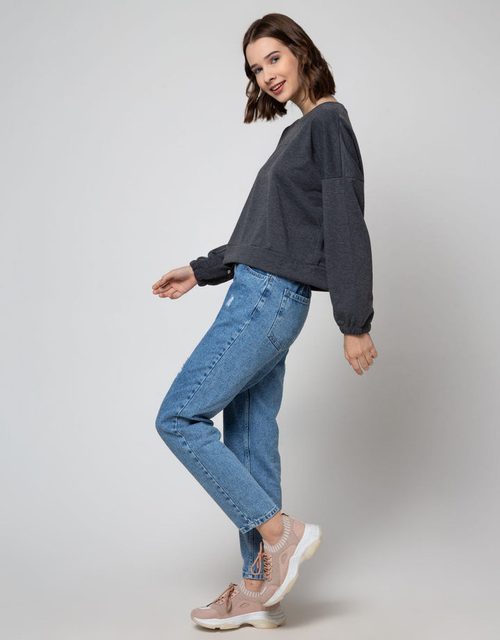 Nevada Textured Fabric Women's Sweater