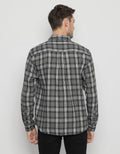 d&f Kemeja Flanel Print Check