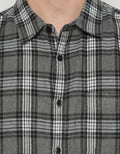 d&f Kemeja Flanel Print Check