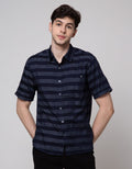 Watchout Jeans Short Sleeves Shirt Motif Horizontal