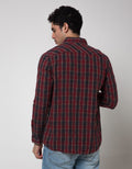 Watchout Jeans Check Mode Kemeja Pria