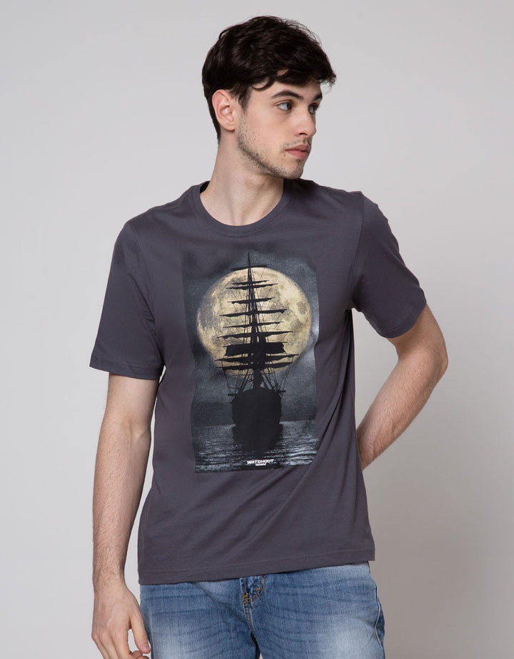 Watchout Jeans Ship Photoprint Kaos Pria