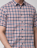 Watchout Jeans Short Sleeve Plaid Shirt