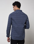 Watchout Jeans Mini Check Kemeja Pria