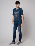 Watchout Jeans Bike Photoprint Kaos Pria