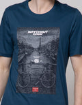 Watchout Jeans Bike Photoprint Kaos Pria