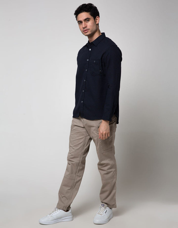 Watchout Jeans Small Plaid Long Sleeve Shirt