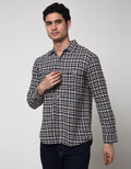 Watchout Jeans Check List Kemeja Pria