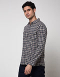 Watchout Jeans Check List Kemeja Pria