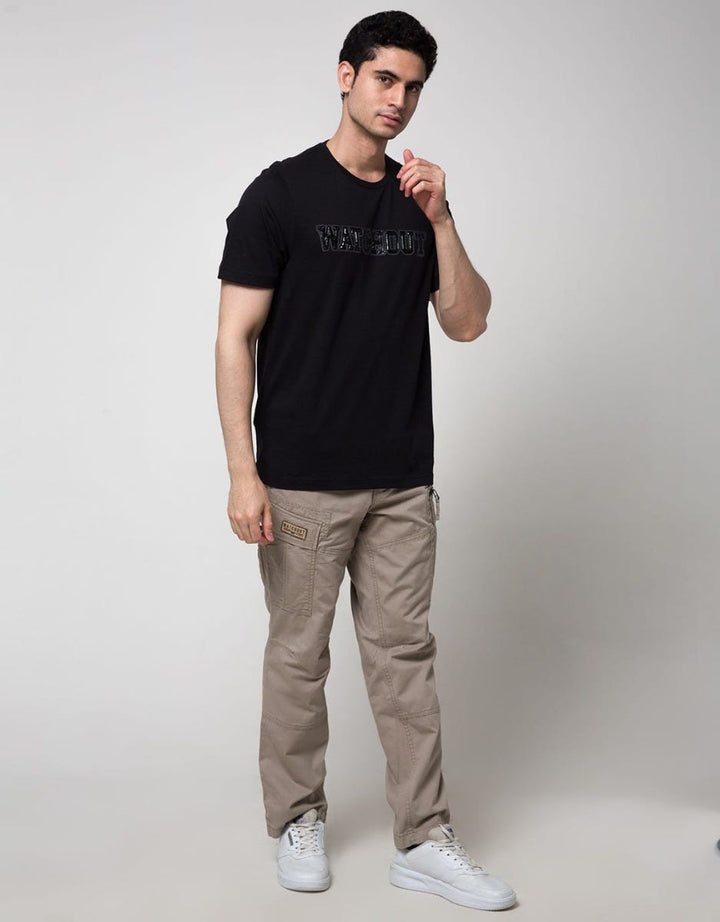 Watchout Jeans Photo Print Kaos Pria