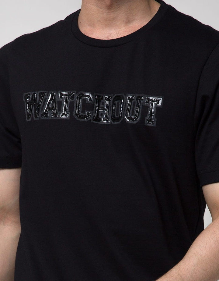 Watchout Jeans Photo Print Kaos Pria