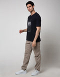 Watchout Jeans Kaos Pria Print Born