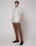 Watchout Casual Short Sleeves Shirt Basic