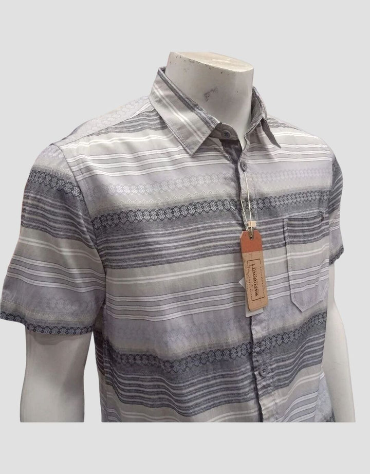 Watchout Milton Kemeja Motif Pria