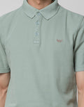 Watchout Casual Plain Classic Polo Shirt Pria