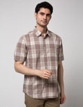 Watchout Casual Check File Kemeja Pria