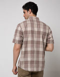 Watchout Casual Check File Kemeja Pria