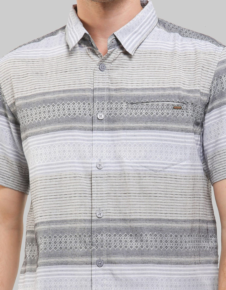 Watchout Casual Tribal Print Men's Shirt