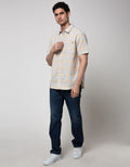 Watchout Casual Check Box Kemeja Pria