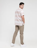 Watchout Casual Short Sleeves Stripe Look Koko