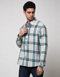 Watchout Casual Pocket Medium Plaid Print Shirt