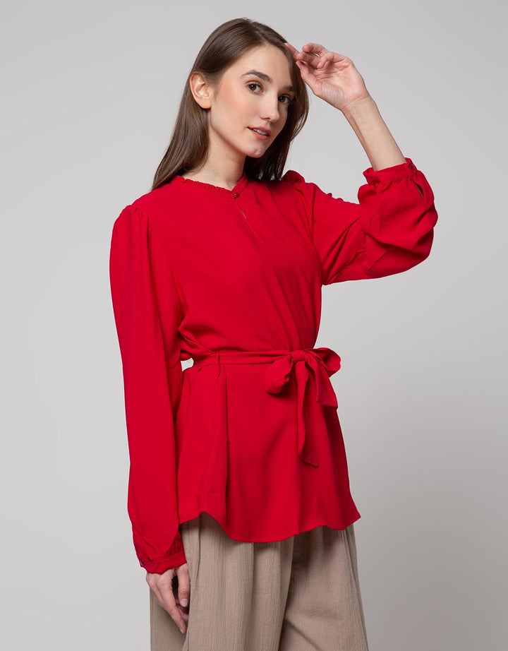 Cardinal Femme Blouse Pita