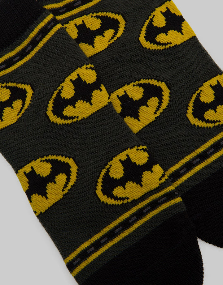 Kidz Too Sock Print Batman Logo