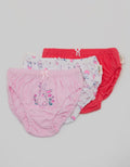 Kidz Too Brief Pack Of 3 Underwear Girls Bunny