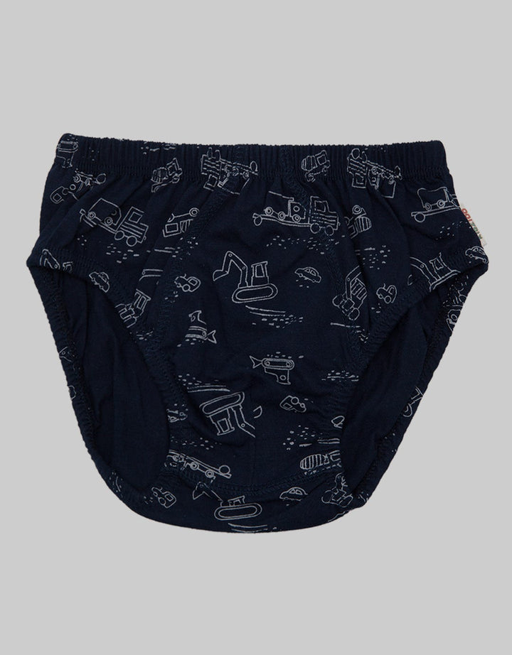Kidz Too Brief Print Outline Tractor