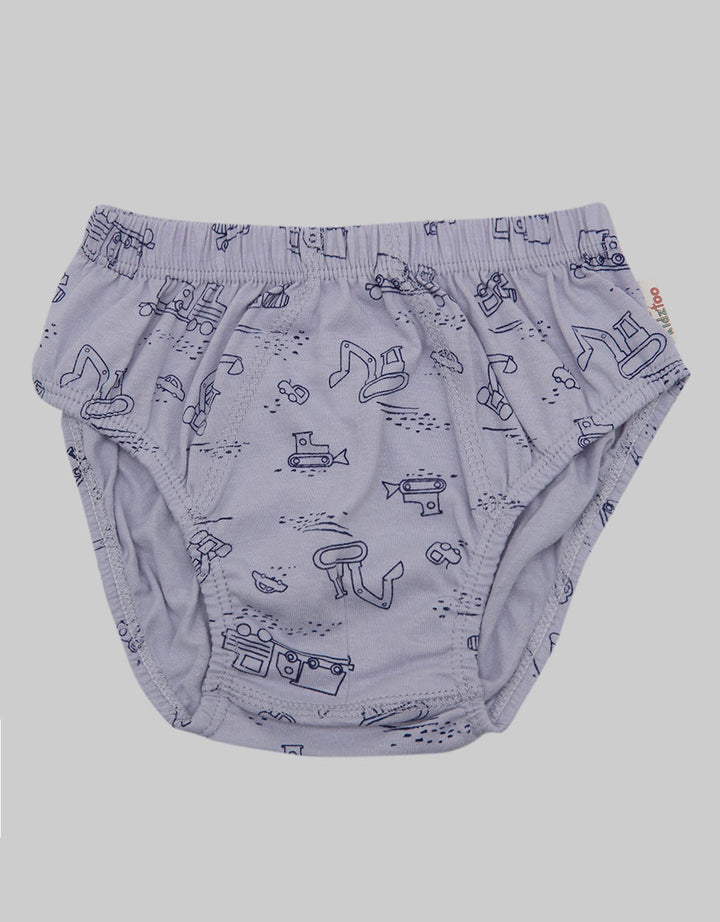 Kidz Too Brief Print Outline Tractor Cdoltr2