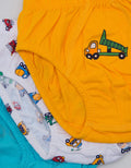 Kidz Too Brief Pack 3 Underwear Car Boys