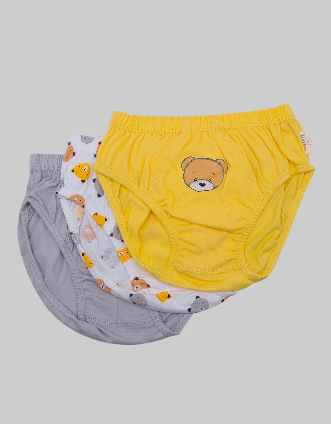 Kidz Too Brief Pack 3 Underwear Bear Boys