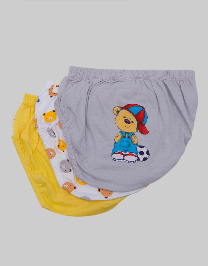 Kidz Too Brief Pack 3 Underwear Bear Boys