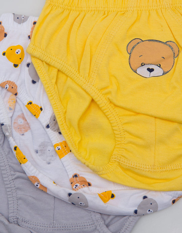 Kidz Too Brief Pack 3 Underwear Bear Boys