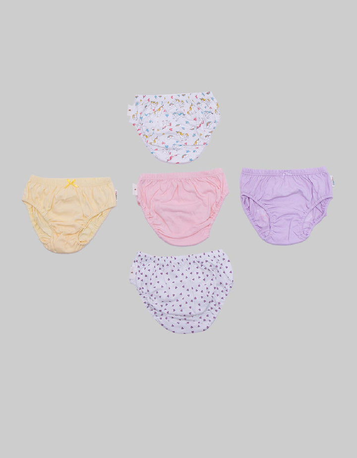 Kidz Too Unicorn Panties Pack of 5 for Girls