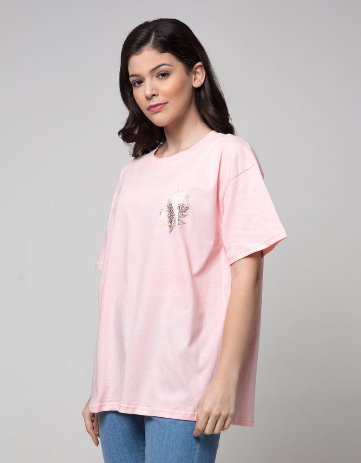 Details OVZ Tee Print Kaos Wanita
