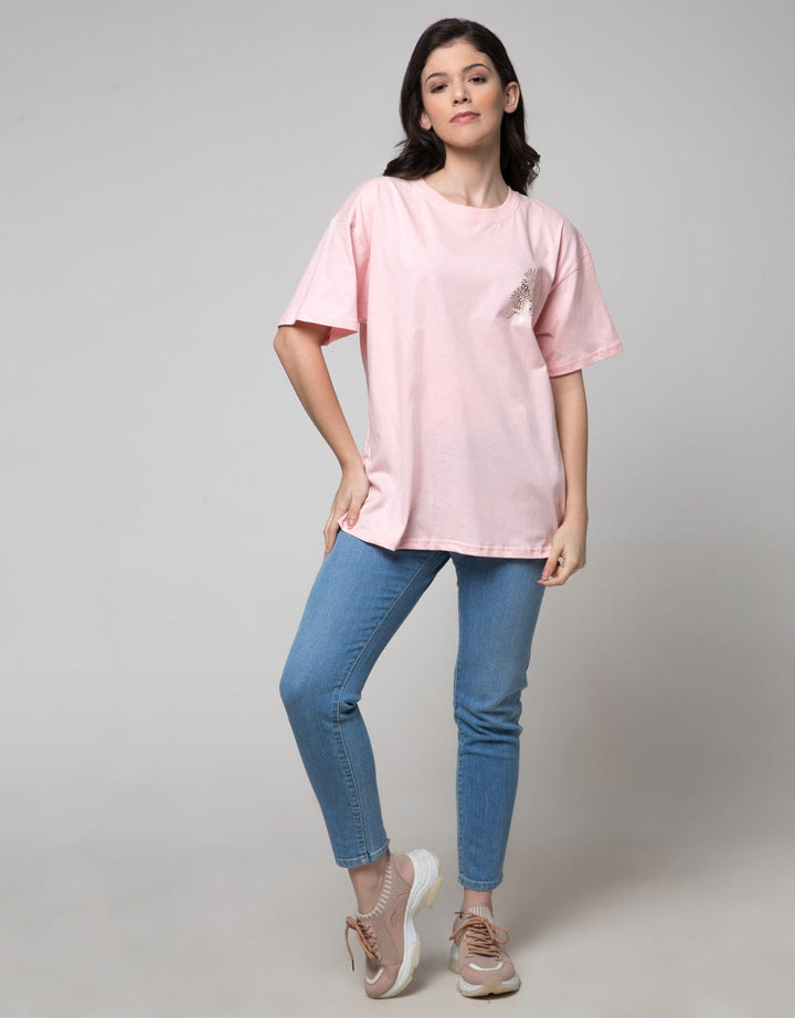 Details OVZ Tee Print Kaos Wanita