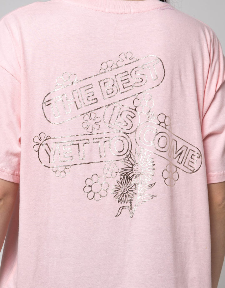 Details OVZ Tee Print Kaos Wanita