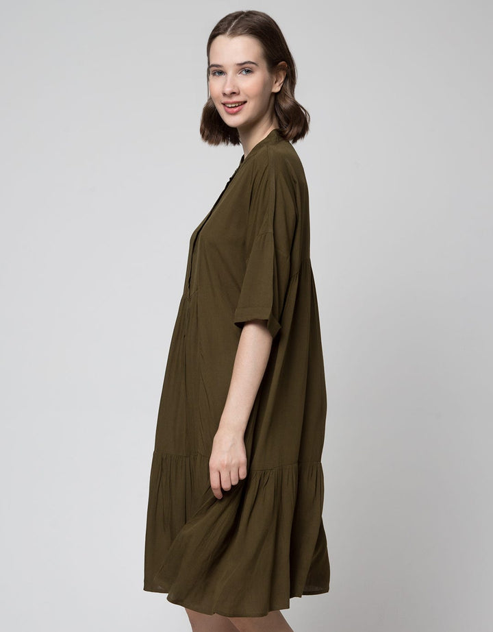 Details of Front Pocket Women's Maxi Dress