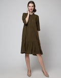 Details of Front Pocket Women's Maxi Dress