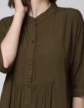 Details of Front Pocket Women's Maxi Dress