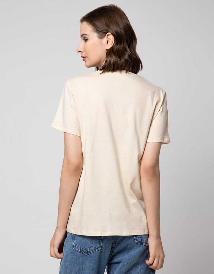 Details Short Sleeve T-Shirt Print Girl Artwork