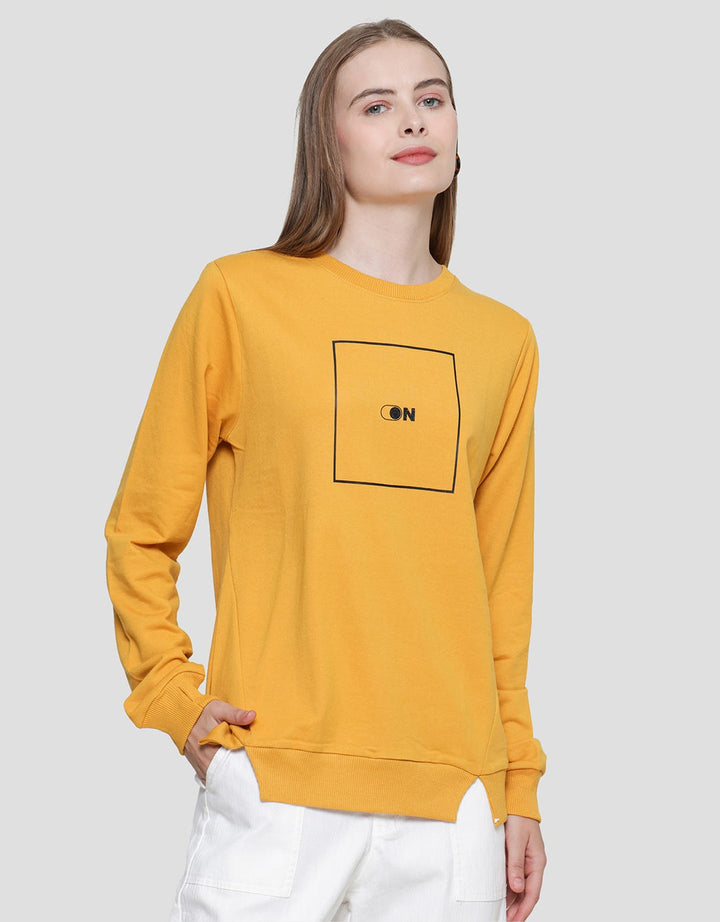 Cardinal Girl On Square Women's Sweater