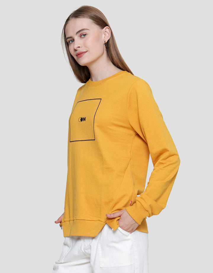 Cardinal Girl On Square Women's Sweater