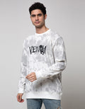 Marvel Venom Print Sweater Pria