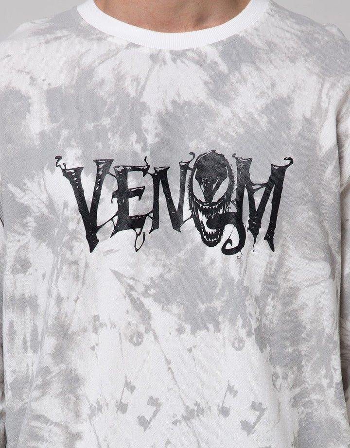 Marvel Venom Print Sweater Pria